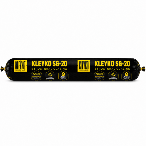 KLEYKO SG-20 – клей-герметик структурный силиконовый